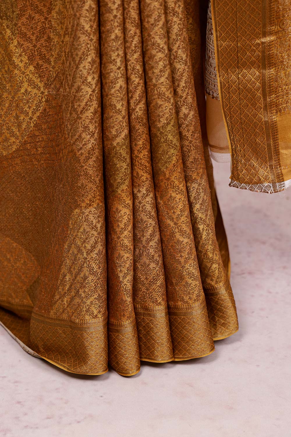 Multi Color Banarasi Silk Saree