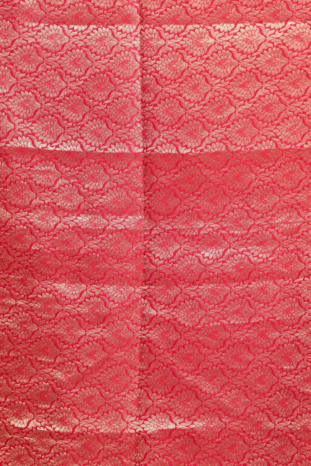 Chilly Red Banarasi Silk Saree