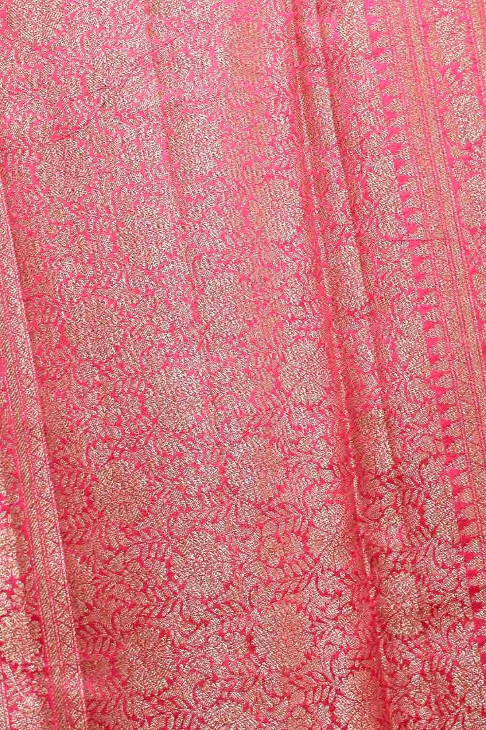 Peacock Blue Tussar Banarasi Saree