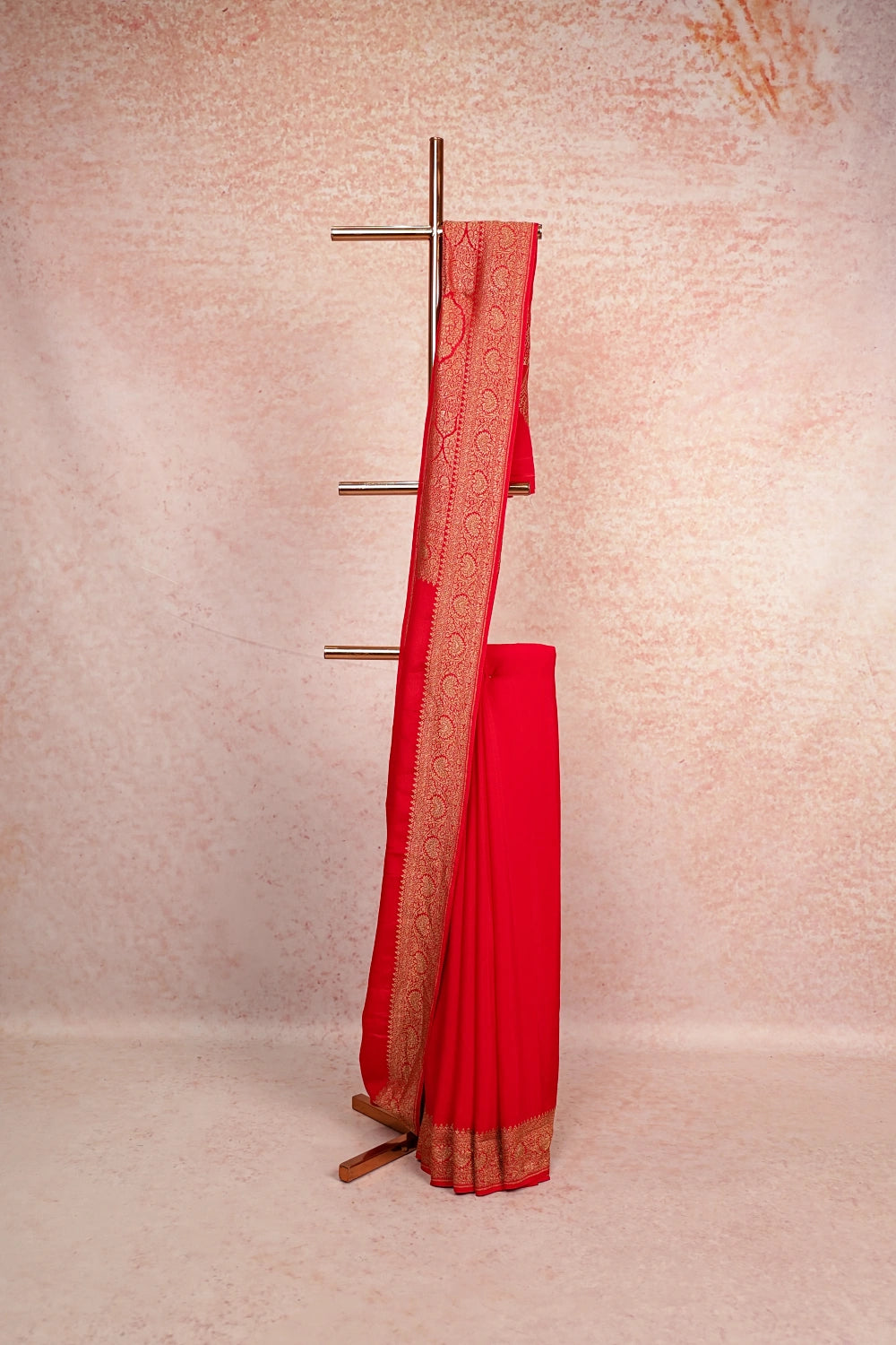 Red Banarasi Silk Saree