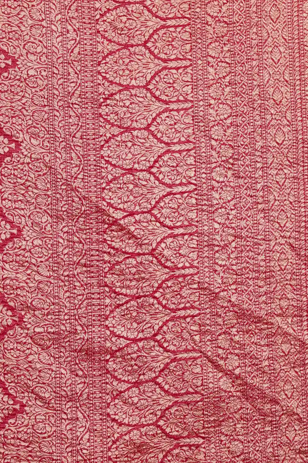 Rani Pink Banarasi Georgette Saree