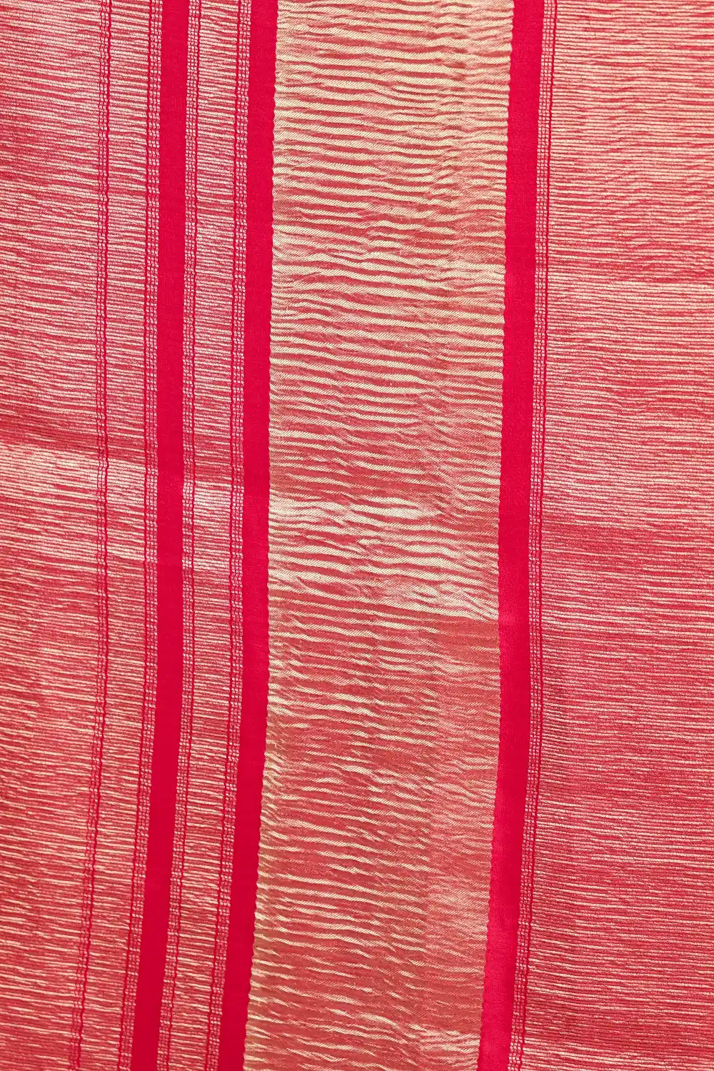 Magenta Pink Crepe Saree