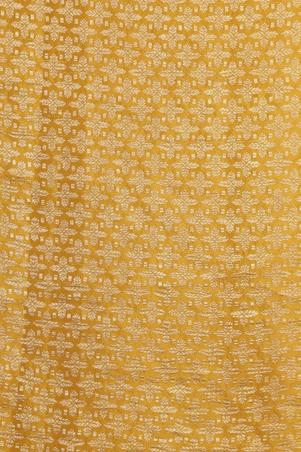 Yellow Banarasi Saree