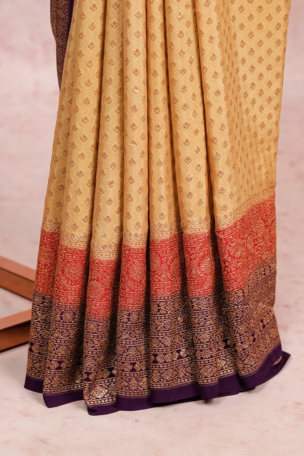 Gold Banarasi Saree