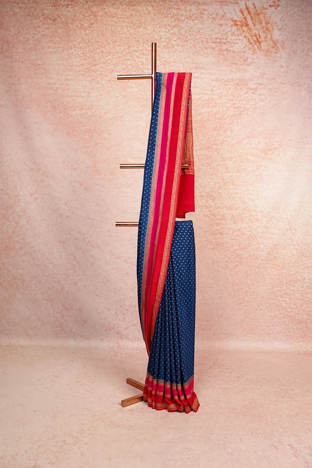 Blue Banarasi Saree