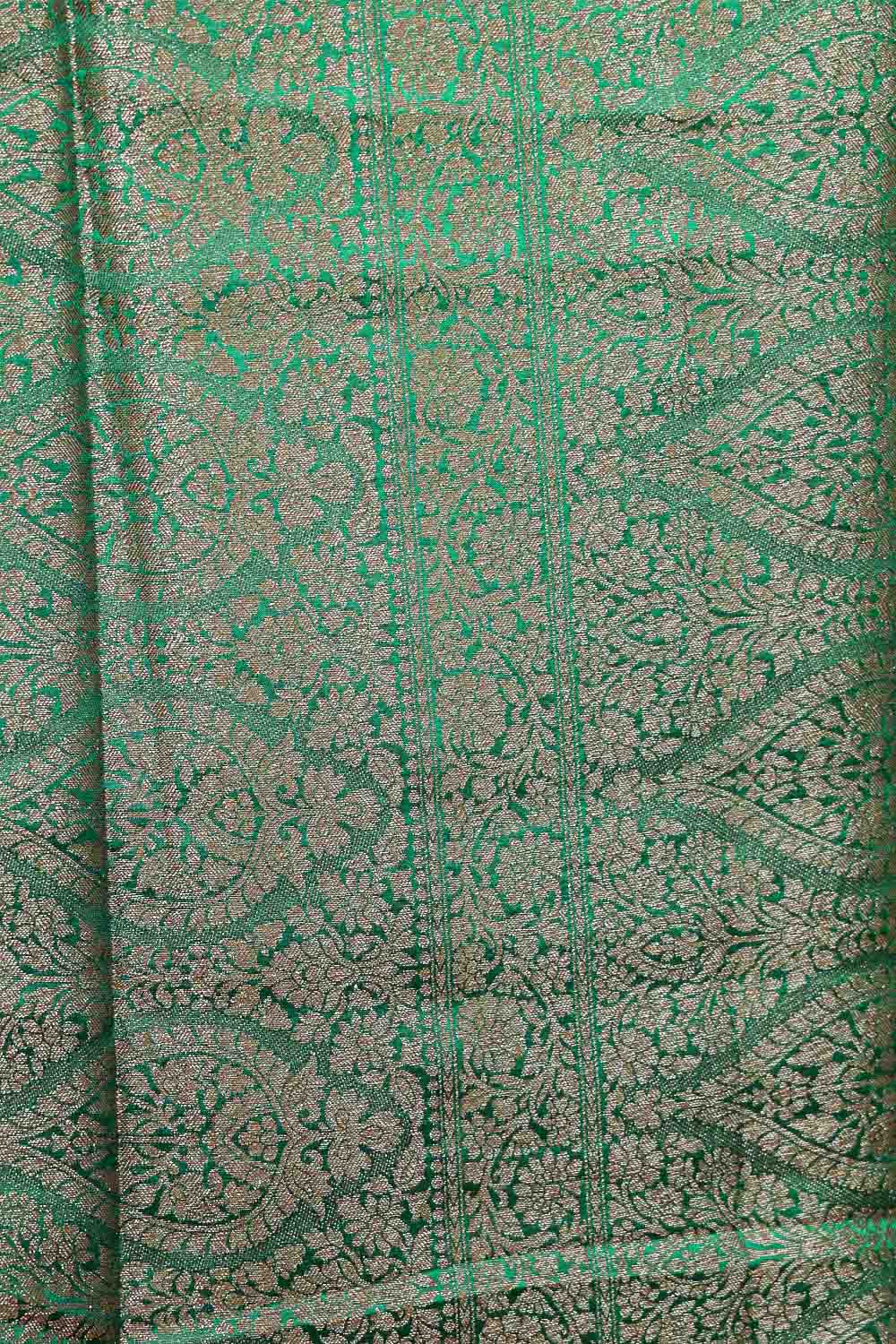 Magenta Tussar Banarasi Saree
