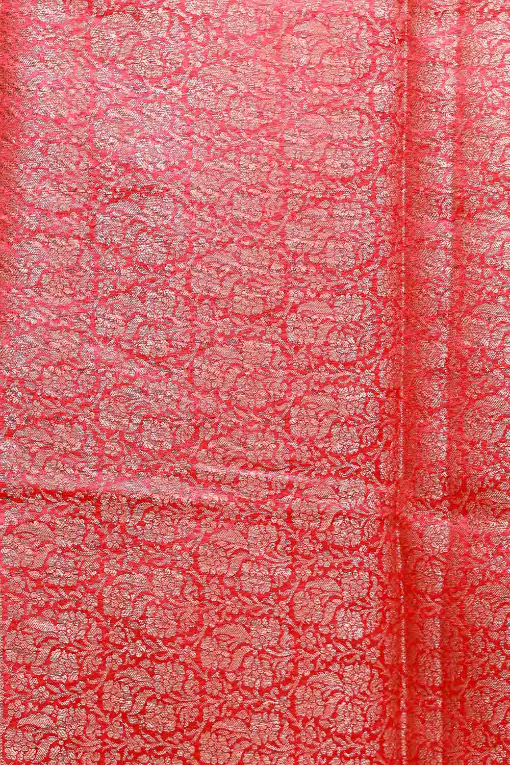 Brown Tussar Banarasi Saree