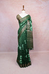 Green Tussar Banarasi Saree