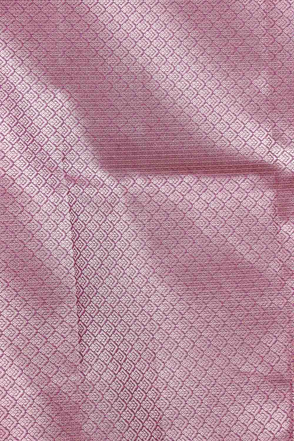 Purple Semi Silk Saree - Seematti