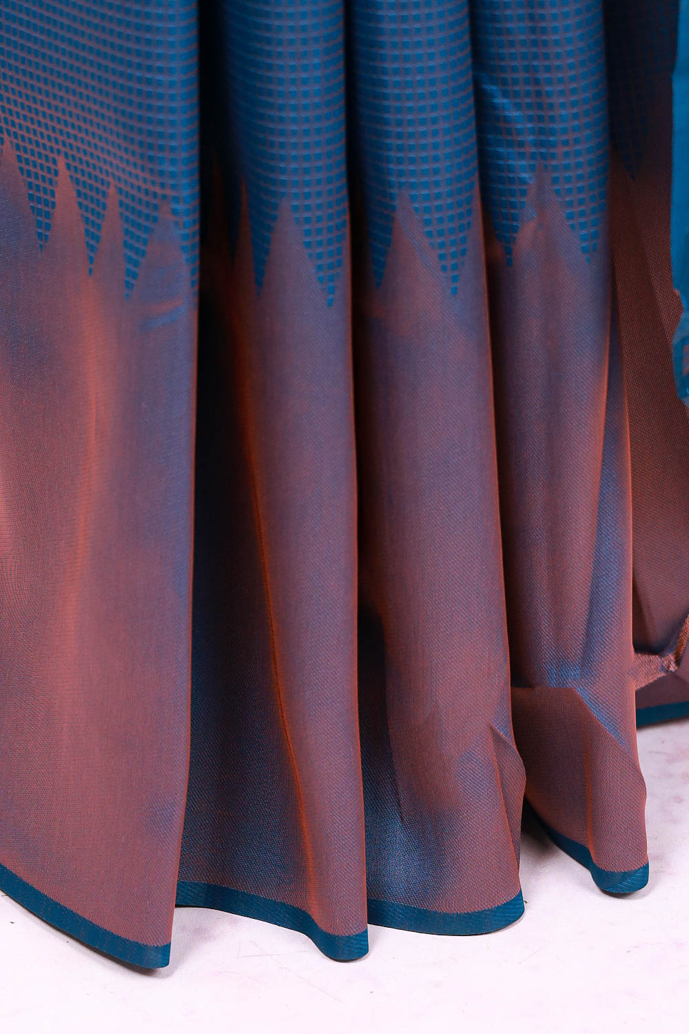 Blue Semi Silk Saree - Seematti