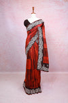 Multi Colours Semi Silk Saree