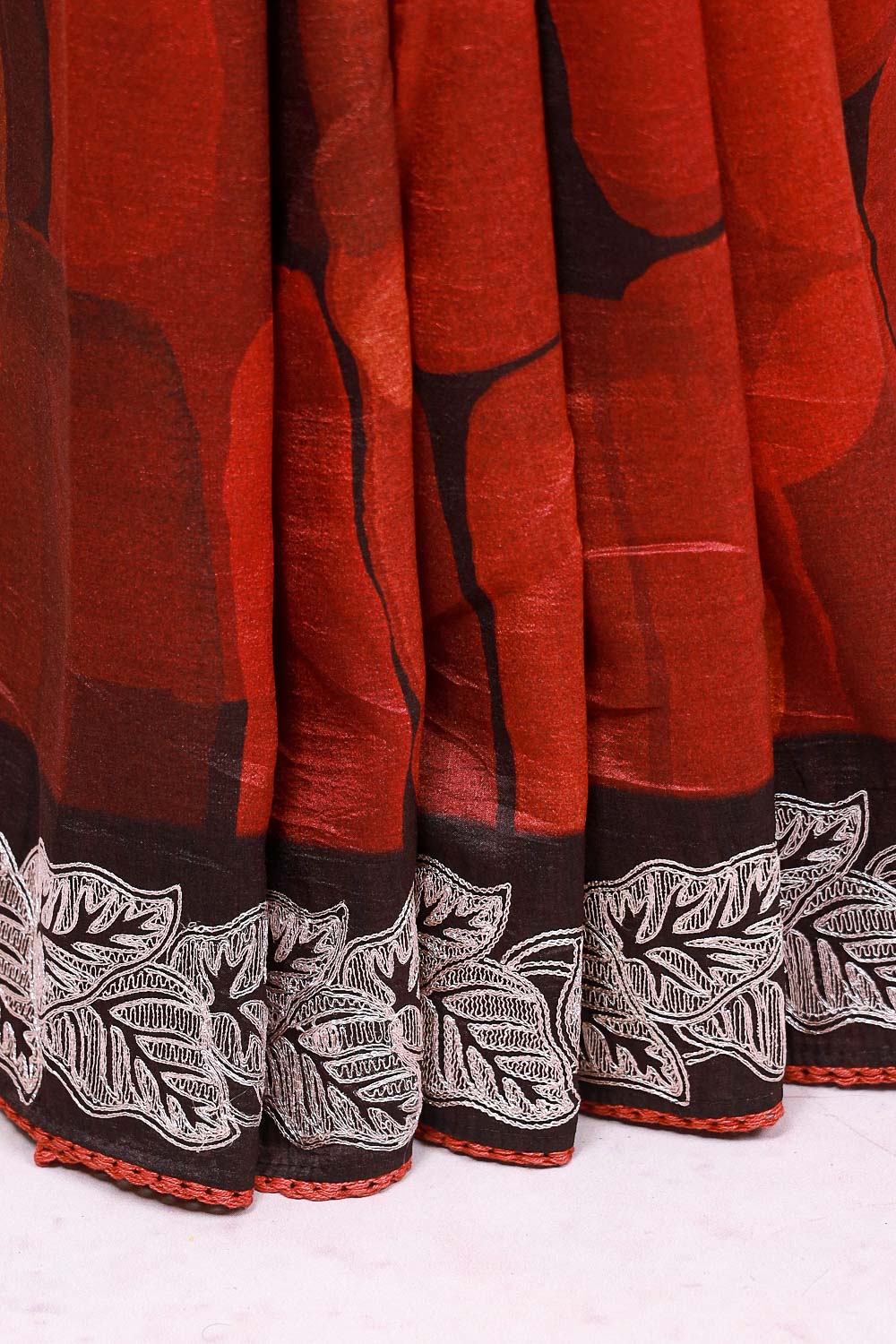 Multi Colours Semi Silk Saree