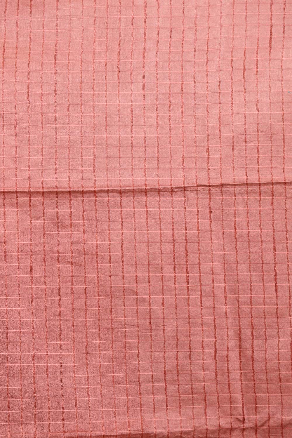 Peach Semi Tussar Saree