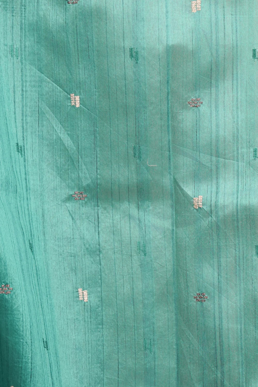 Sapphire Green Semi Tussar Saree