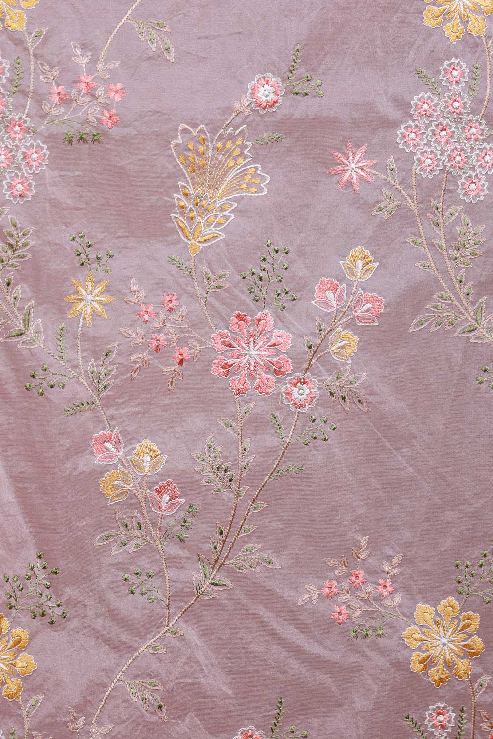 Peach Semi Organza Saree