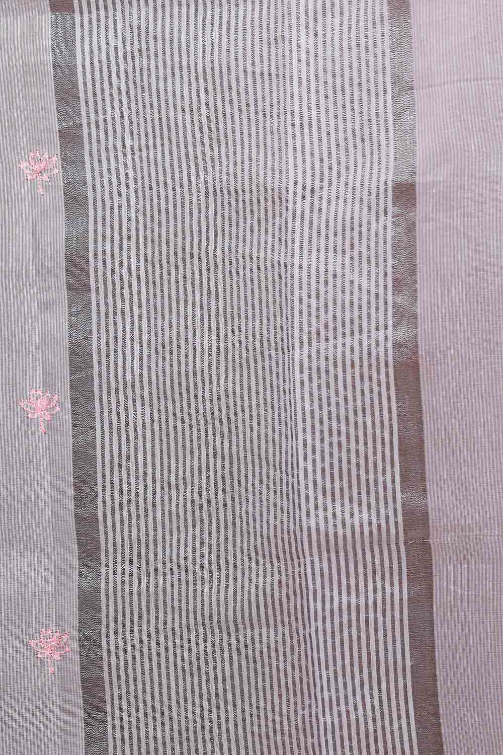 White Net Kota Saree