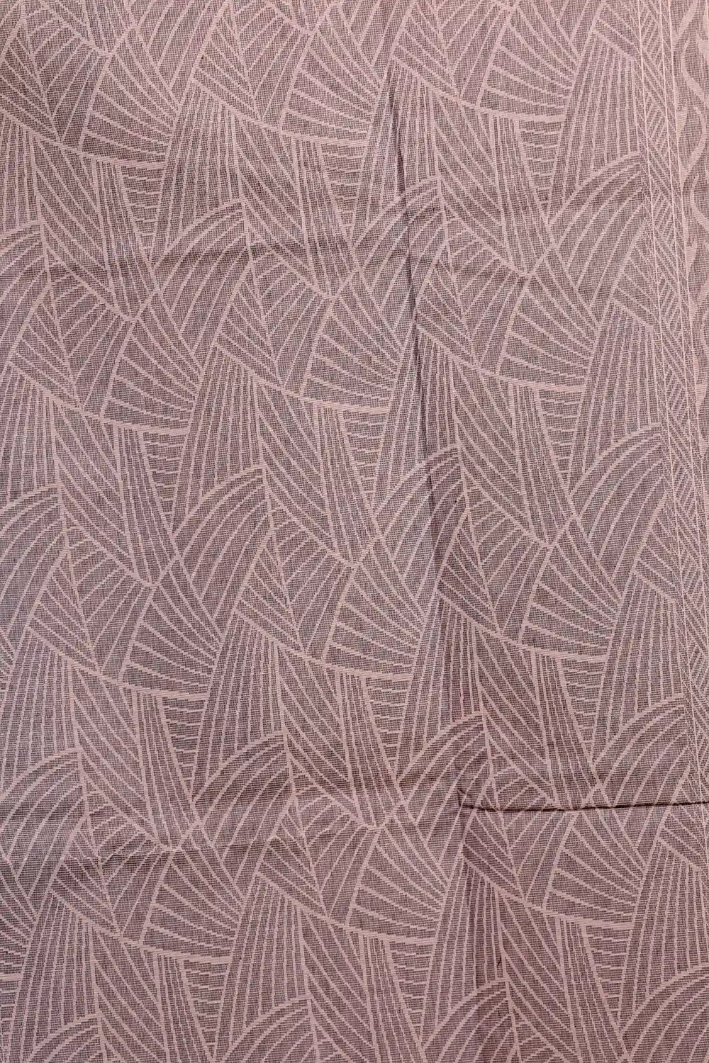 Lavender Ash Cotton Saree