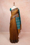 Caramel Semi Jute Saree - Seematti