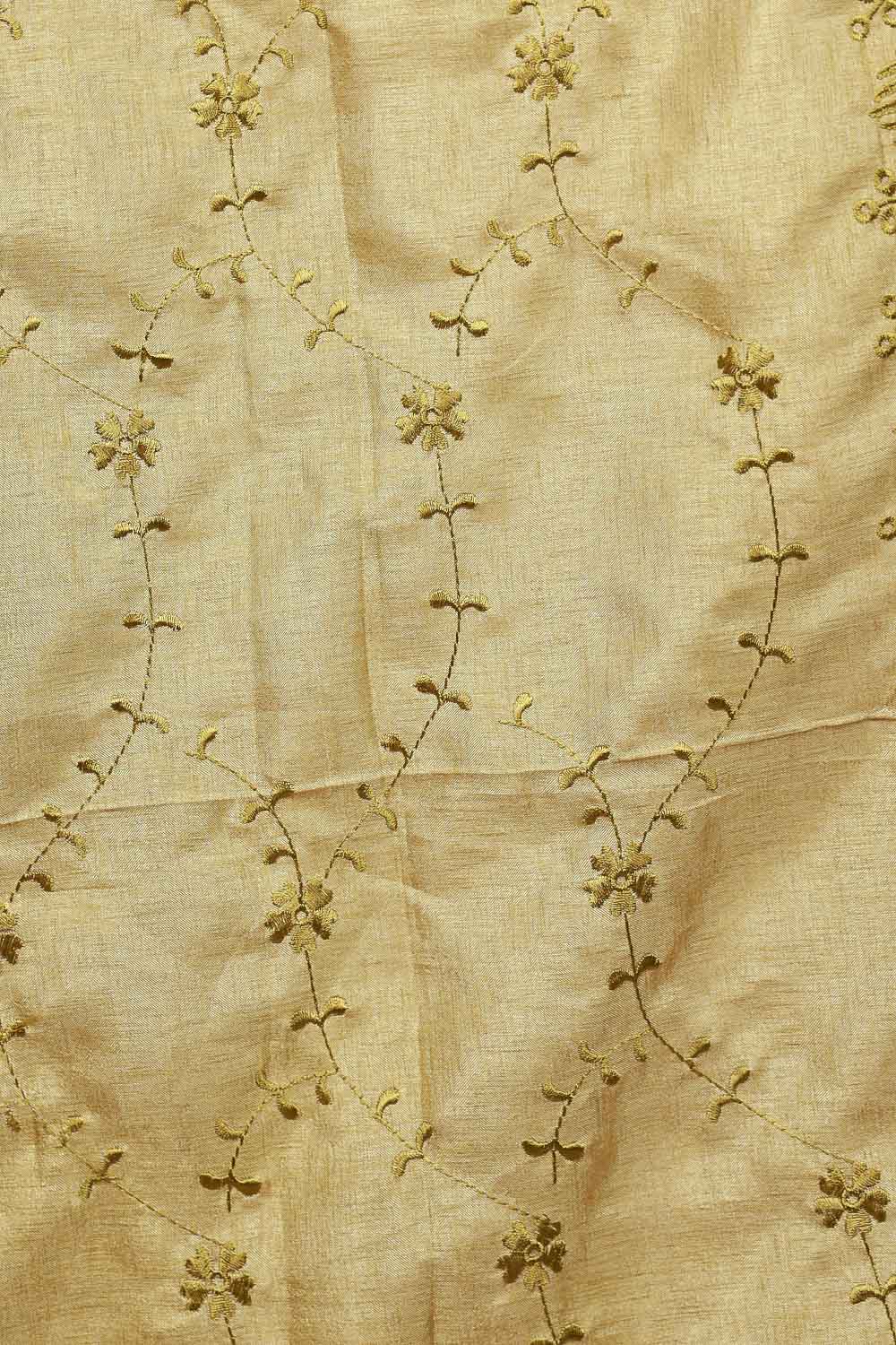Light Green Semi Tussar Saree