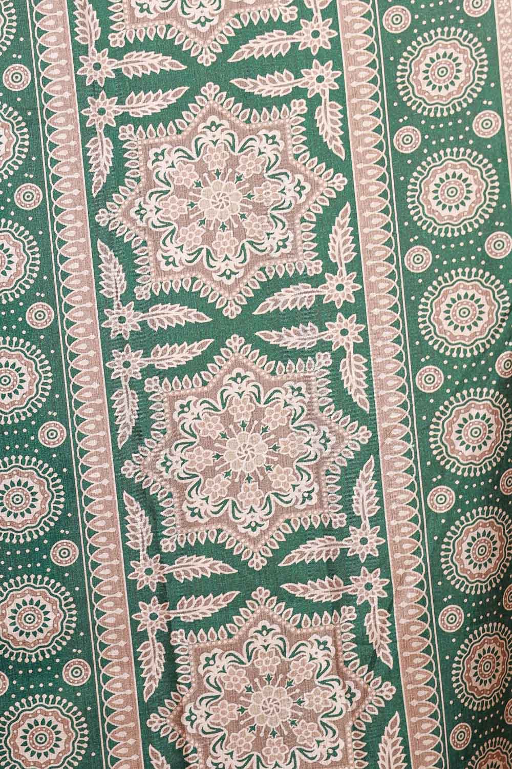 Green Semi Tussar Saree