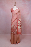 Off White Soft Cotton Saree