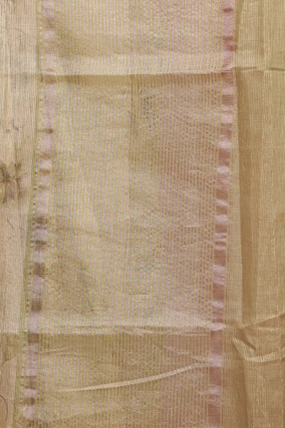 Cream Tissue Saree