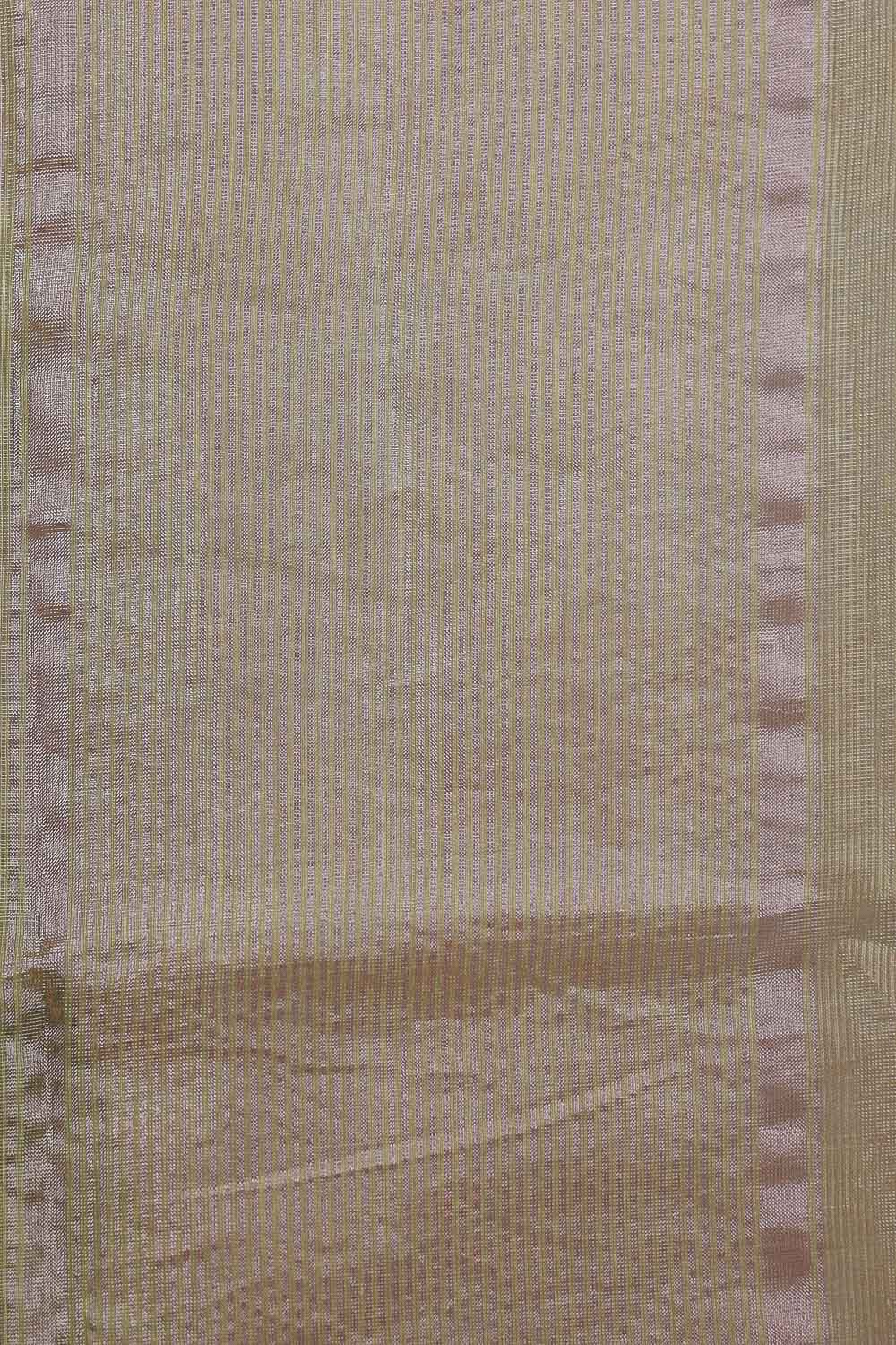 Cream Tissue Saree