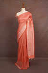 Peach Soft Silk Saree