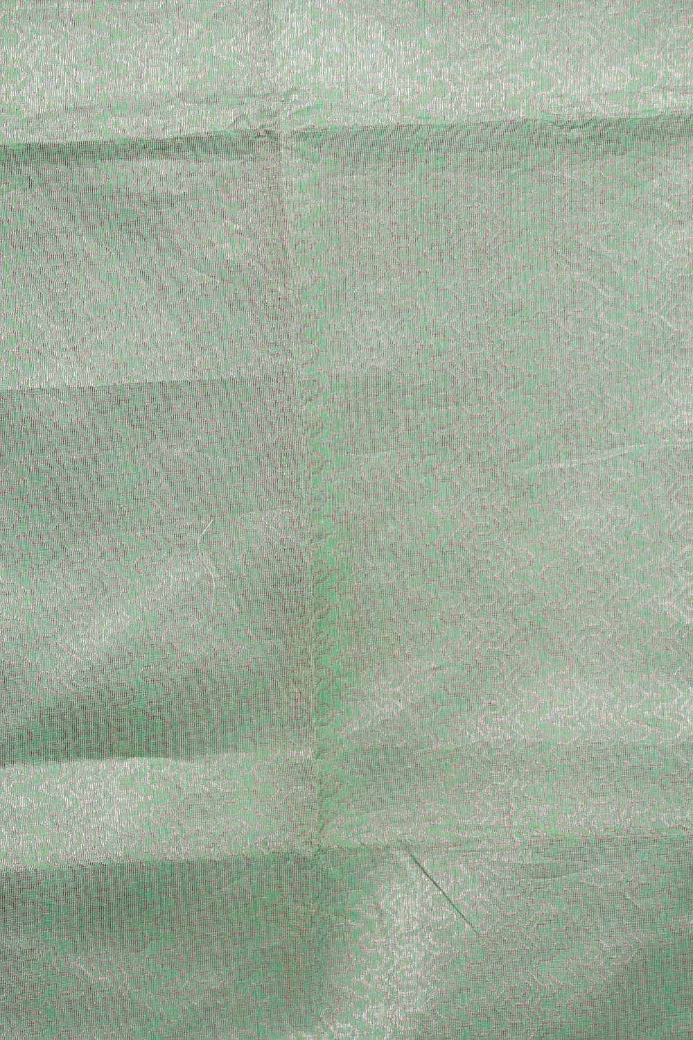 Green Semi Tussar Saree