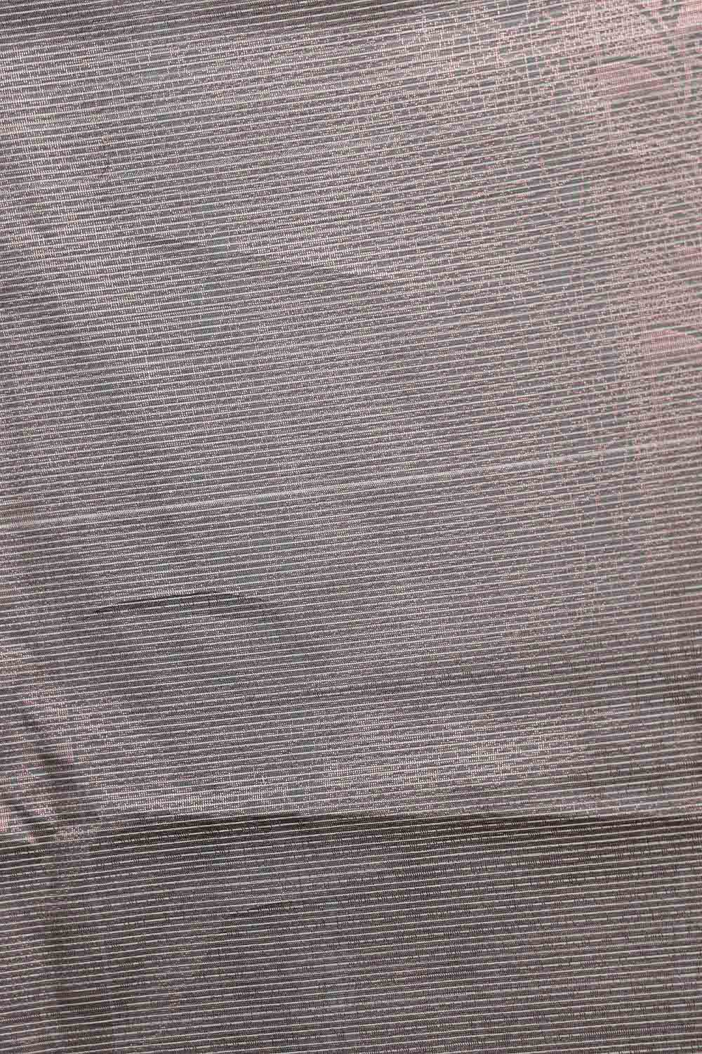 Dusty Green Semi Silk Saree