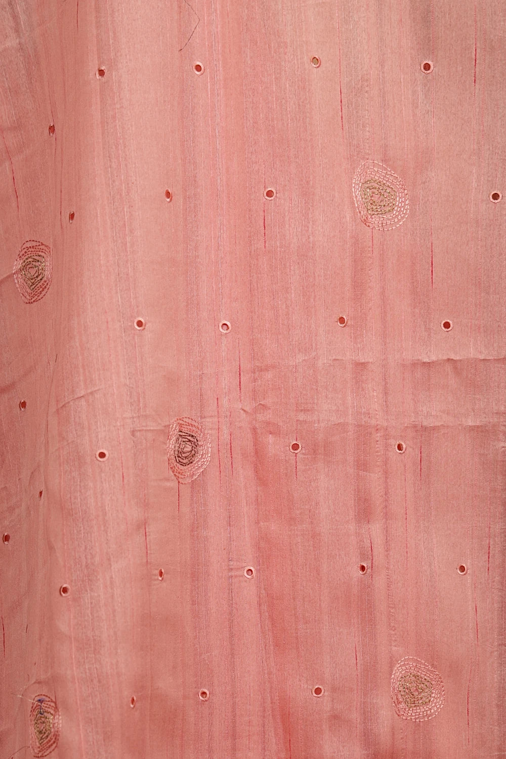 Peach Color Semi Tussar Saree
