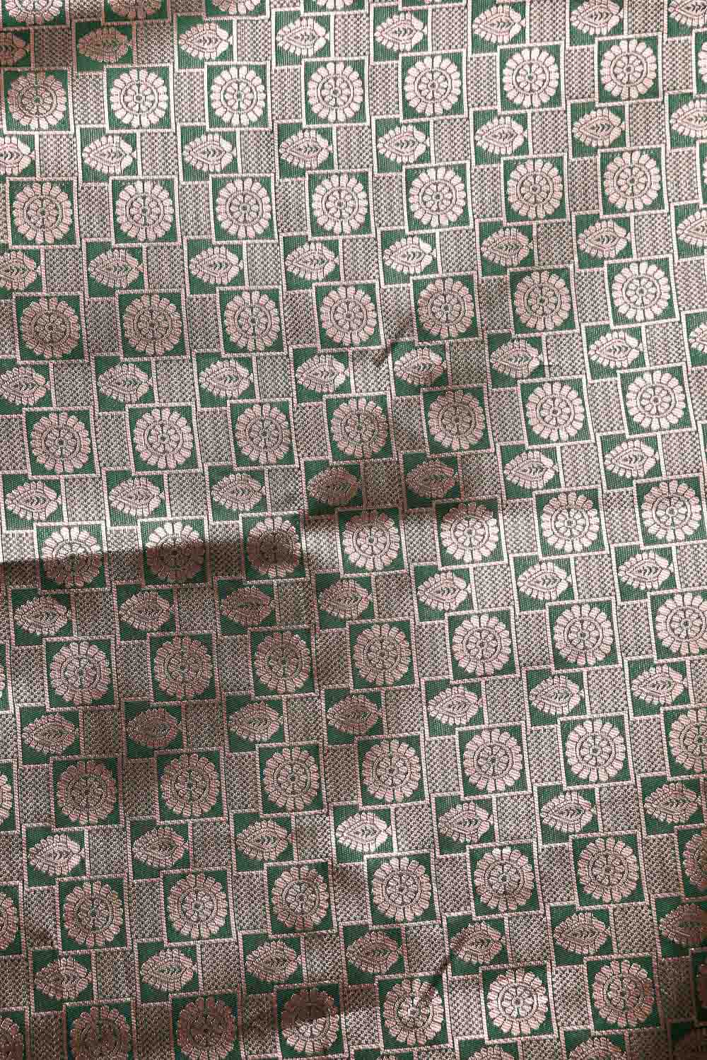 Pista Green Semi Jute Saree