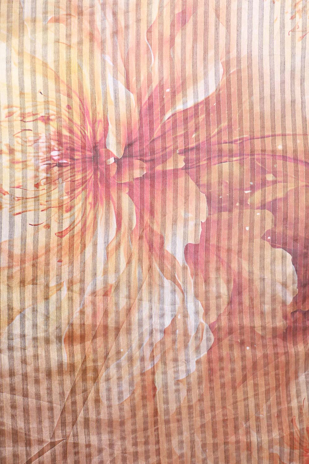 Fawn Color Semi Tussar Saree