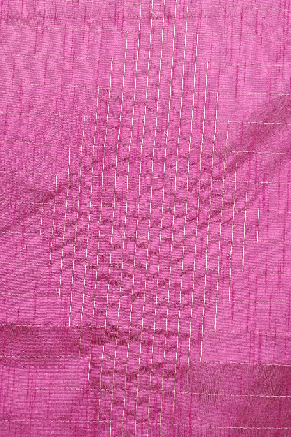 Grey Semi Jute Saree