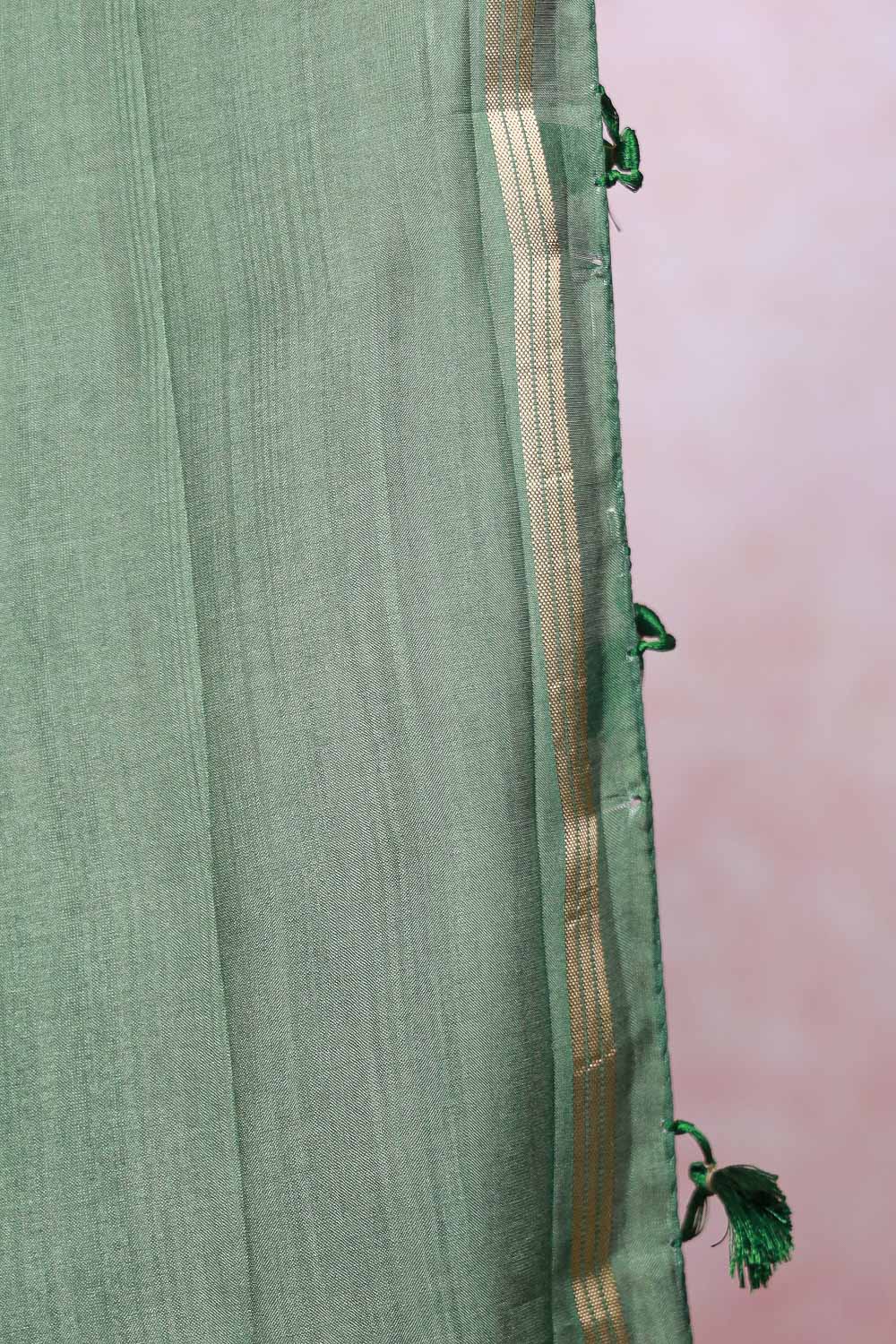 Multi Color Semi Tussar Saree