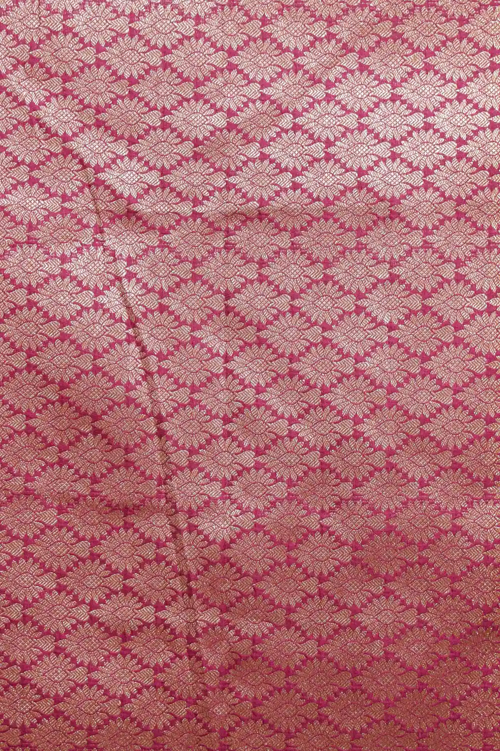 Onion Pink Semi Banarasi Saree