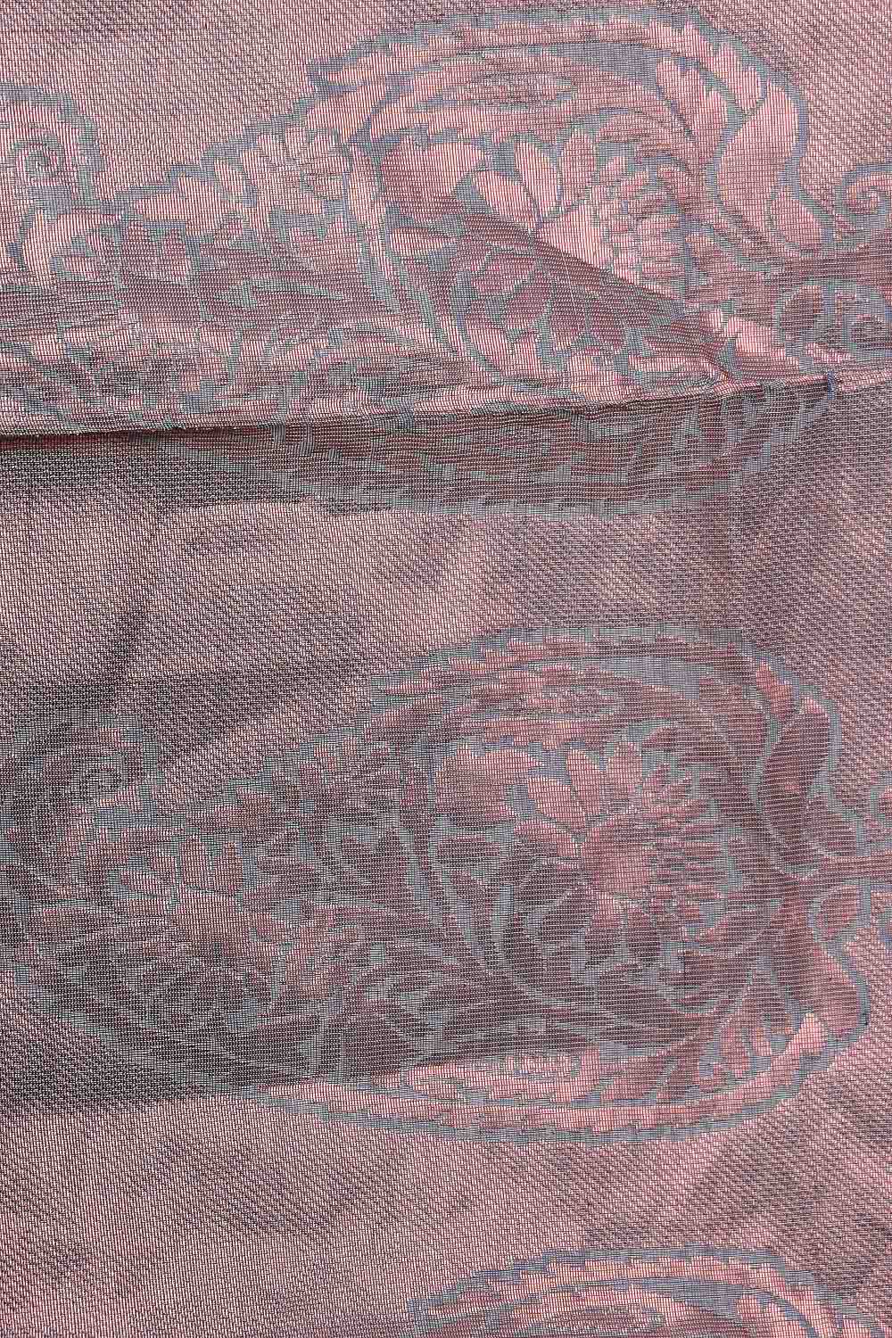 Ash Cotton Silk Saree