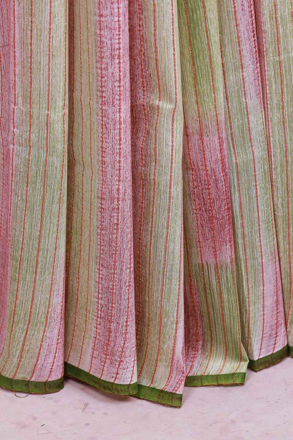 Multi Color Semi Tussar Saree