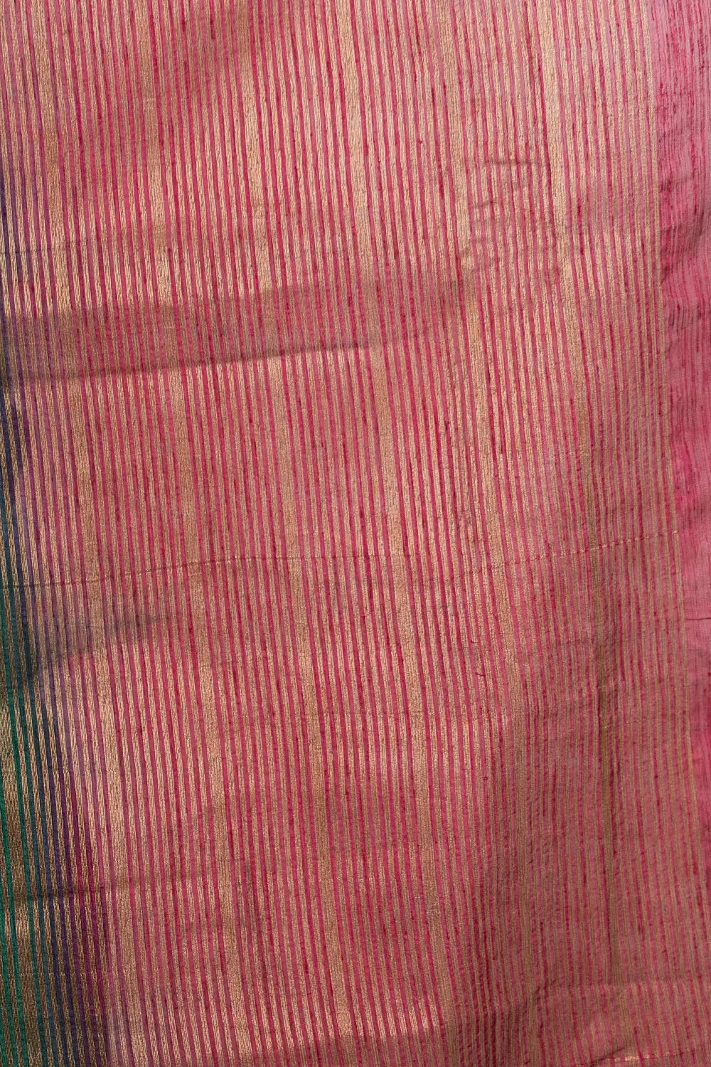 Green Semi Jute Saree