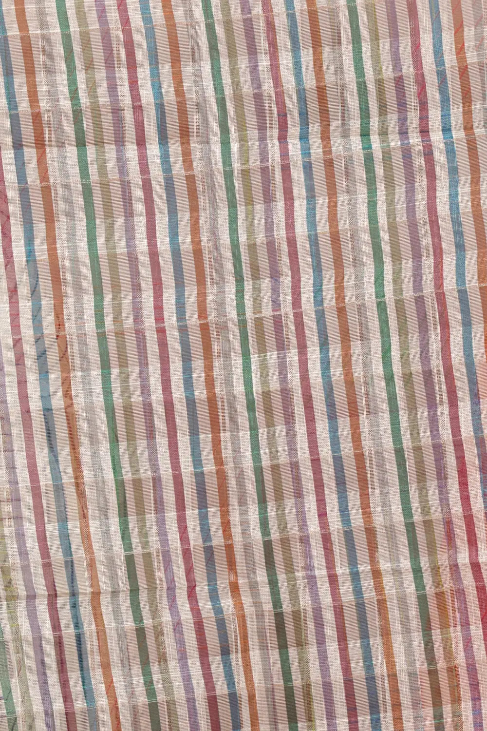 Off White Semi Jute Saree