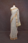 Multi Color Semi Linen Saree - Seematti