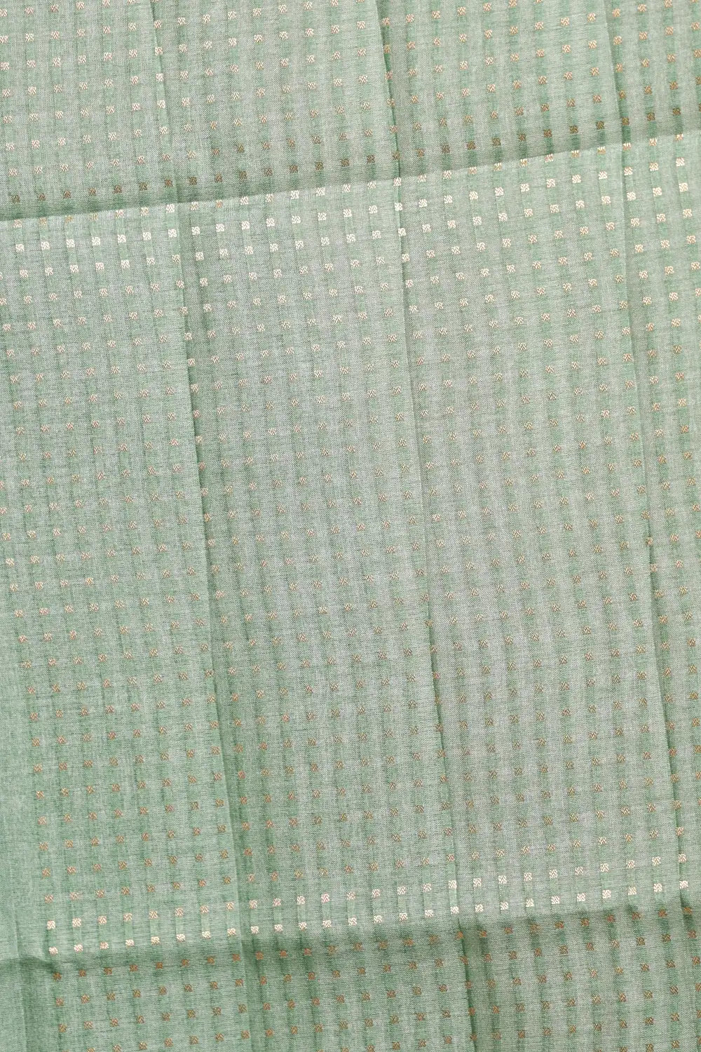 Pista Green Semi Tussar Saree
