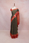 Black Banarasi Silk Saree