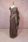 Coffee Brown Semi Tussar Saree