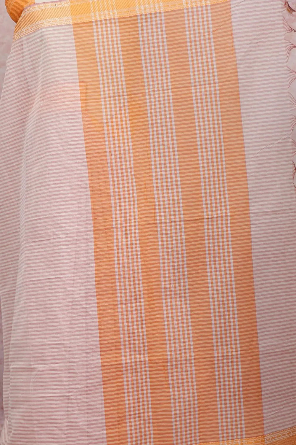 Pink Cotton Saree