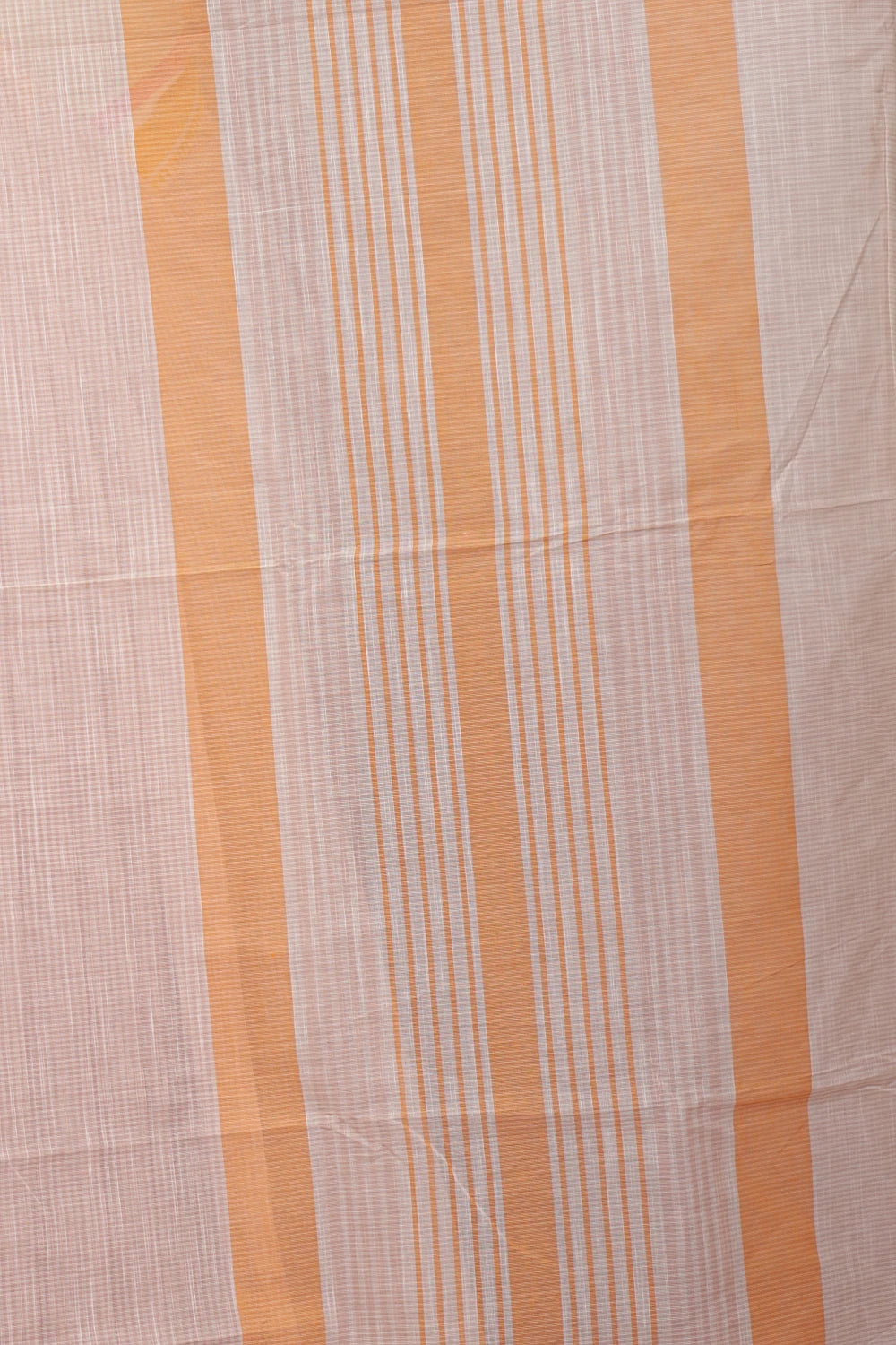 Light Peach Cotton Saree