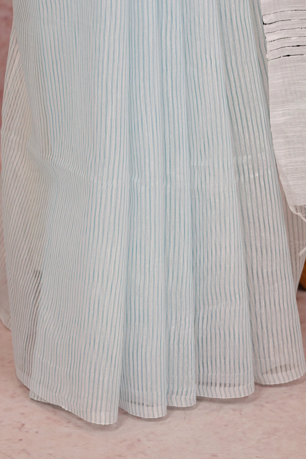 Light Blue Cotton Saree