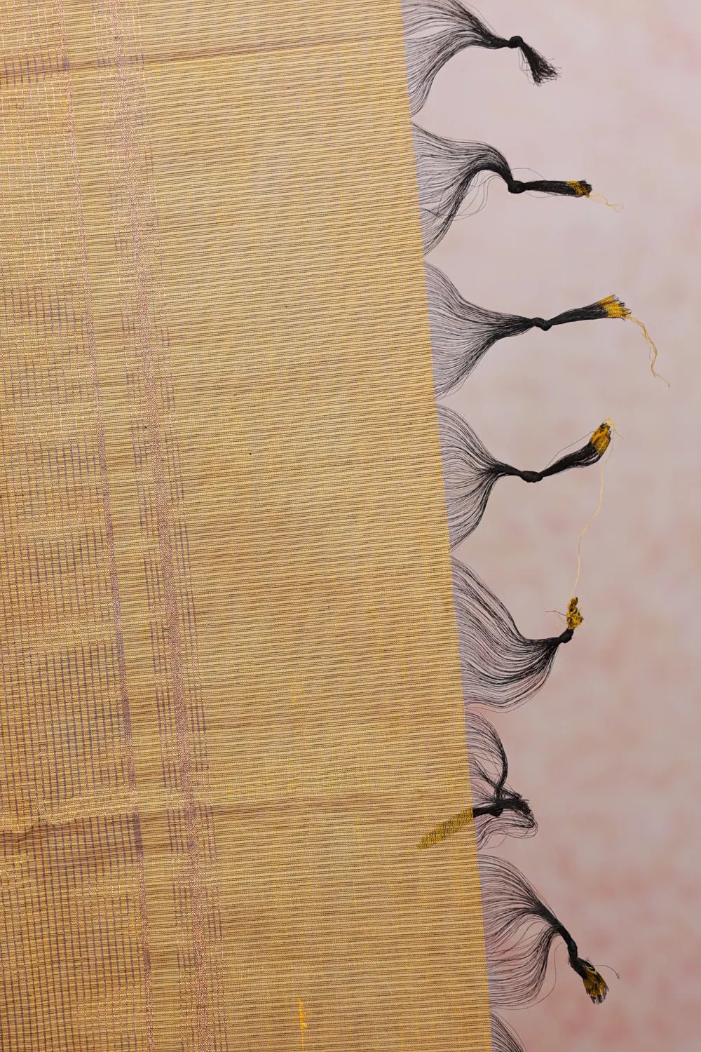 Mustard Yellow Cotton Saree
