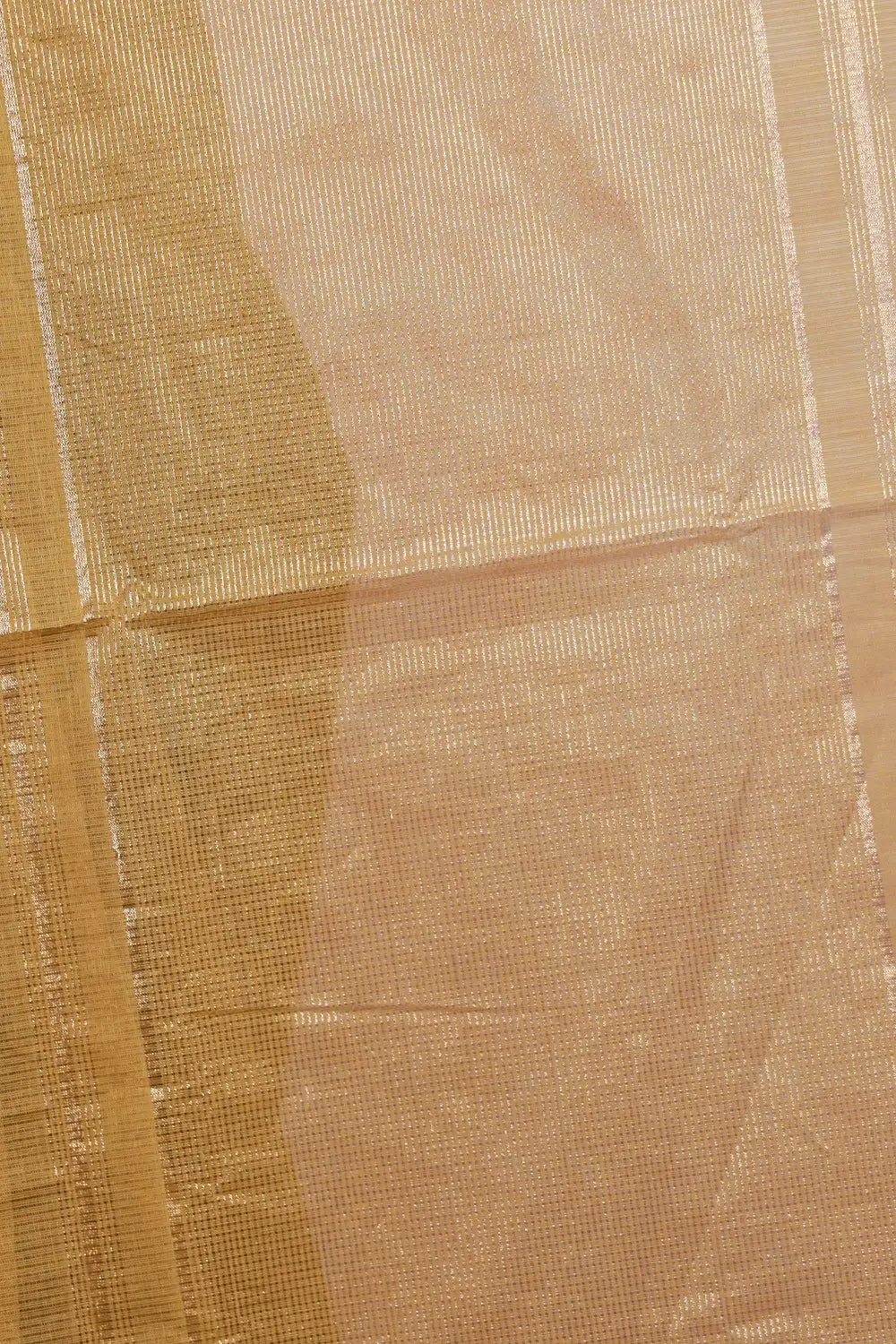 Olive Green Cotton Saree - Seematti