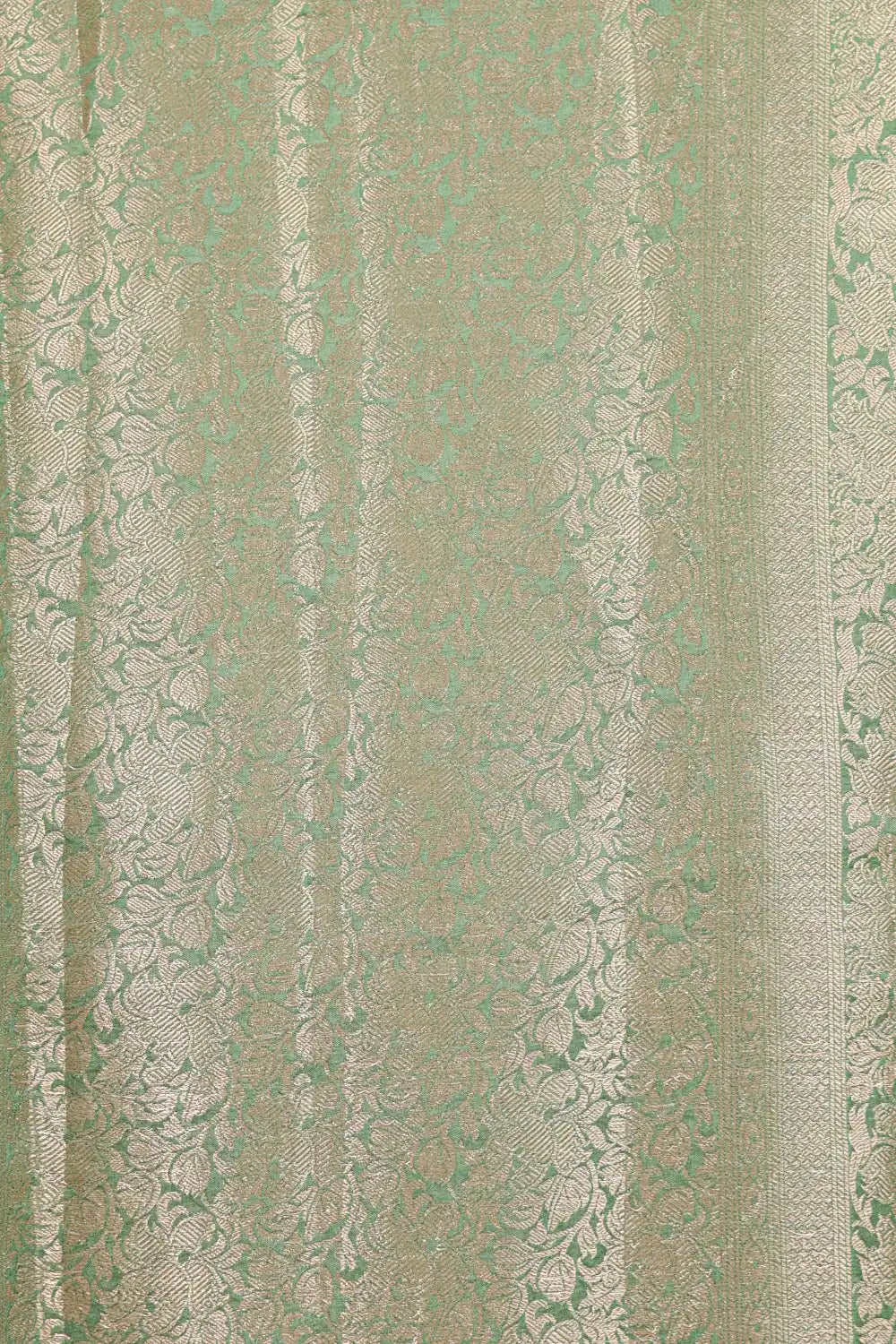 Green Semi Silk Saree